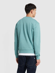 Hanbury Crew Neck Sweatshirt In Brook Blue