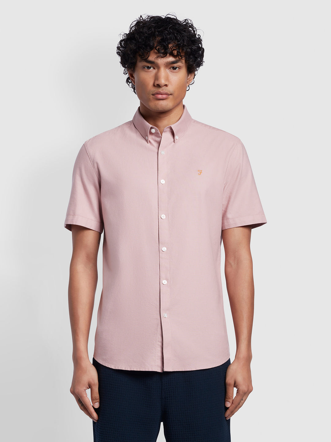 Brewer Shirt In Pink Farah Online