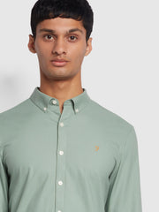 Brewer Shirt In Green | Farah® Online