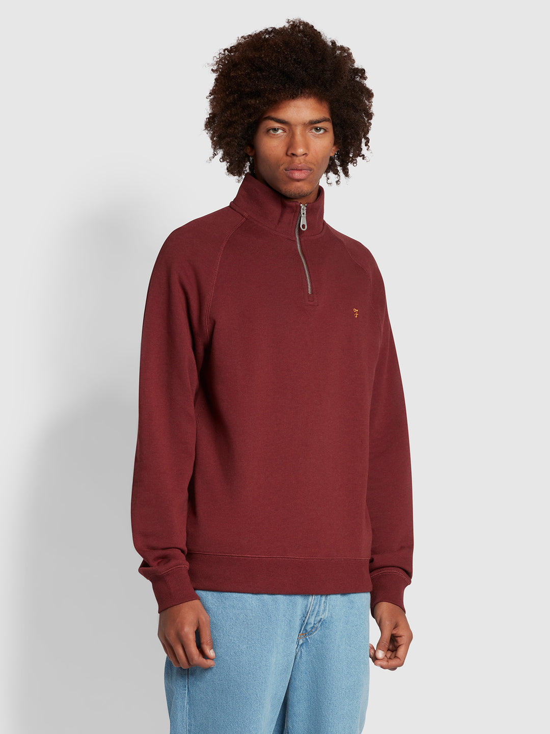 Farah half zip jumper hotsell