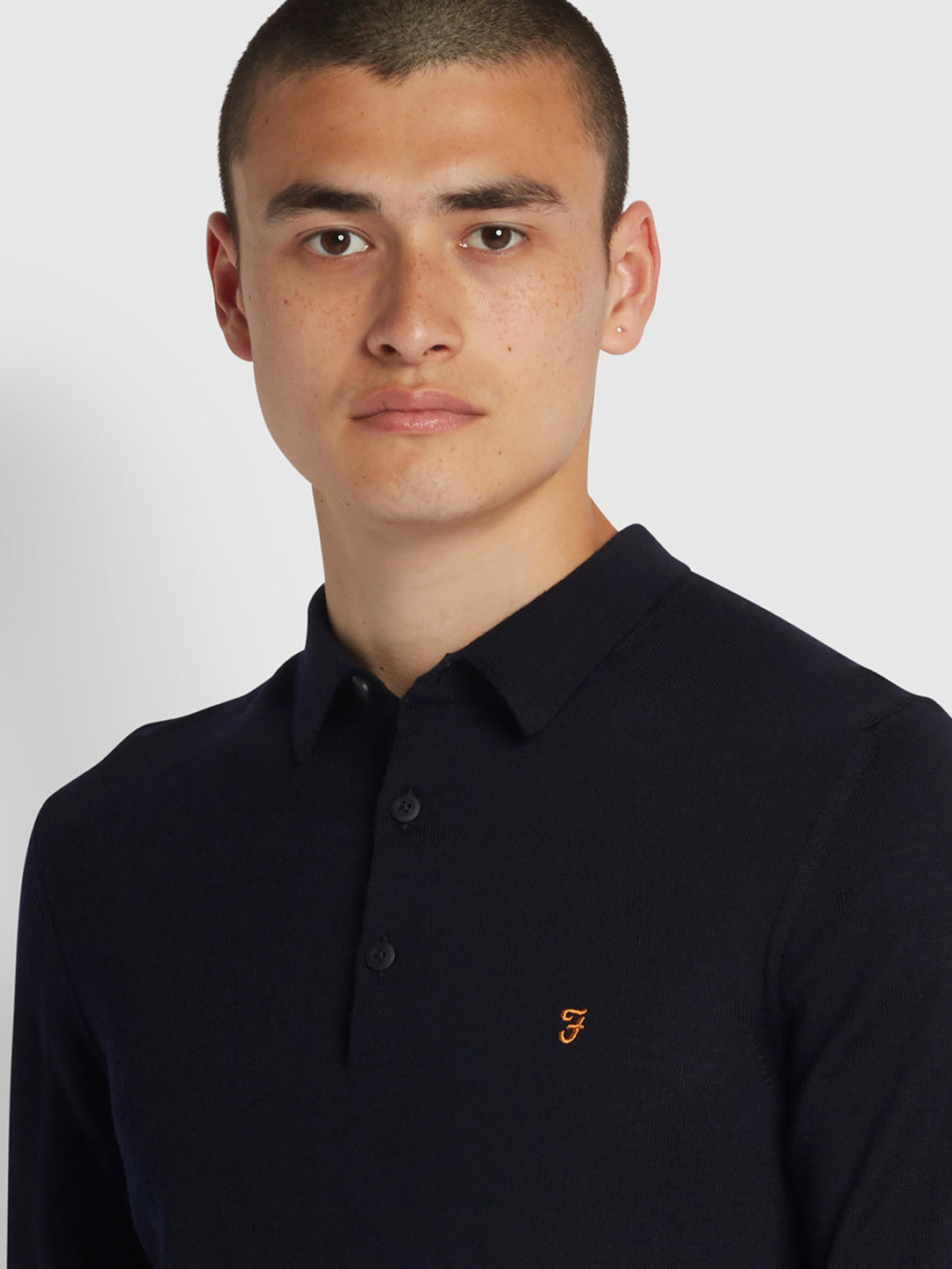 Farah maidwell merino wool polo best sale